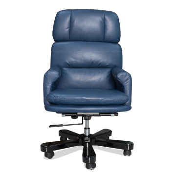 HAOSEN A019 quality leather gas lift government and president big executive office chairs sale